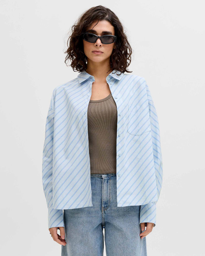 JXJAMIE RELAXED POPLIN SHIRT
