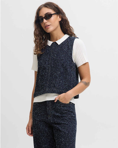 JXHELLA DENIM TOPThumbnail 