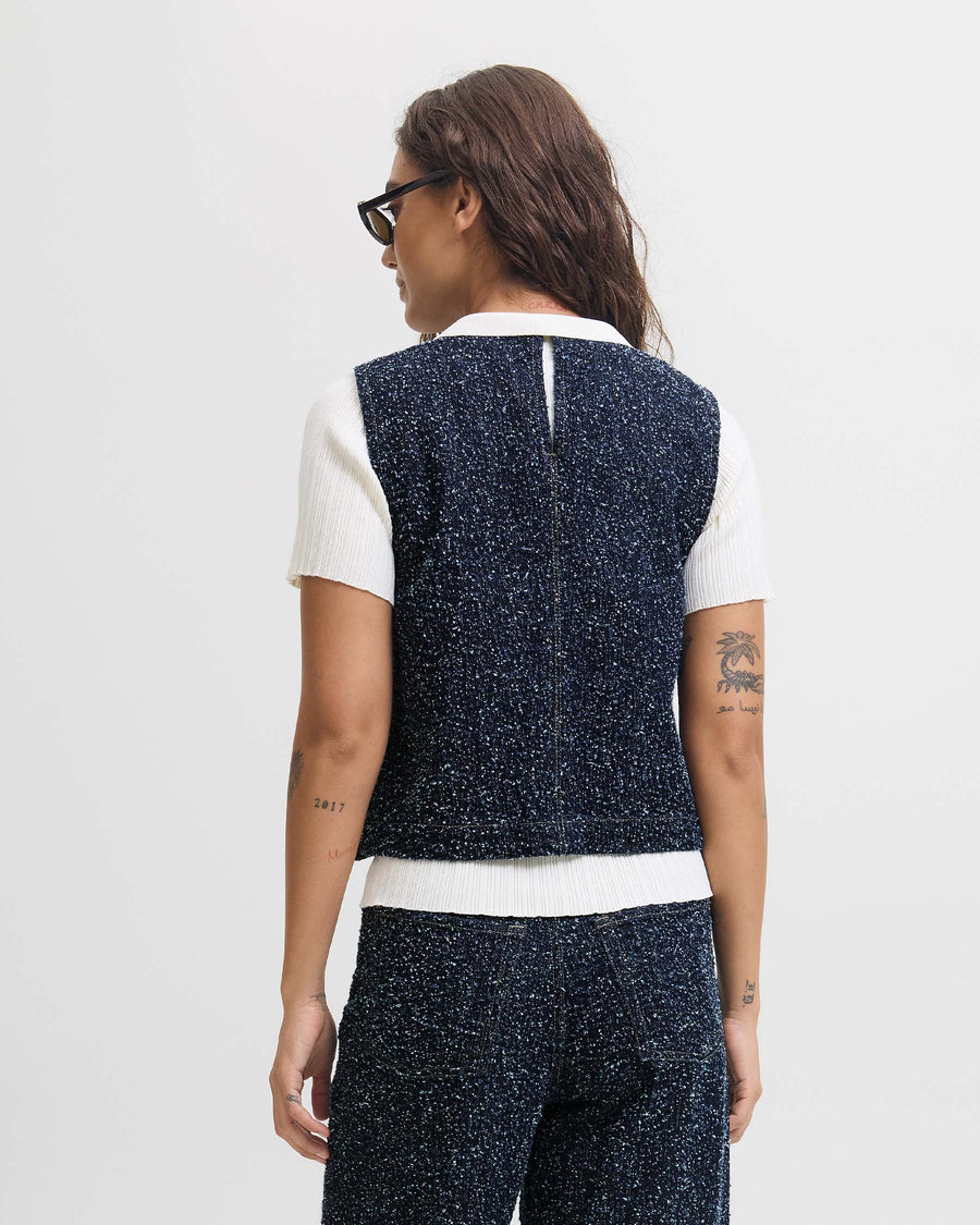 JXHELLA DENIM TOP