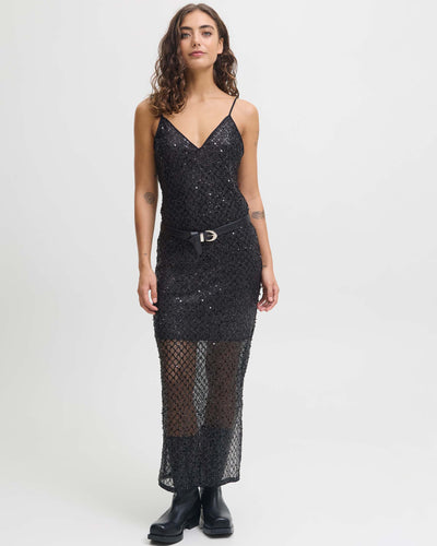 JXFIE GLITTER LONG DRESSThumbnail 
