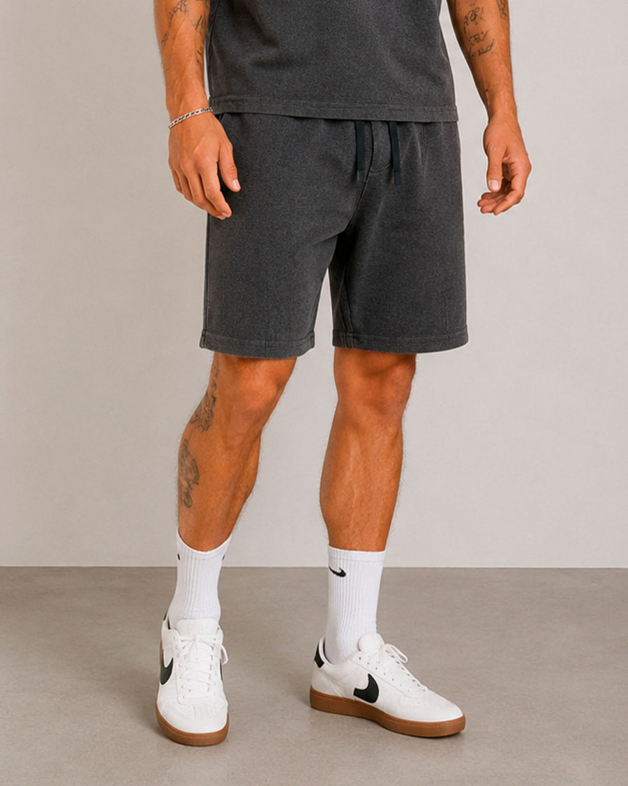 Washed Boxy Shorts