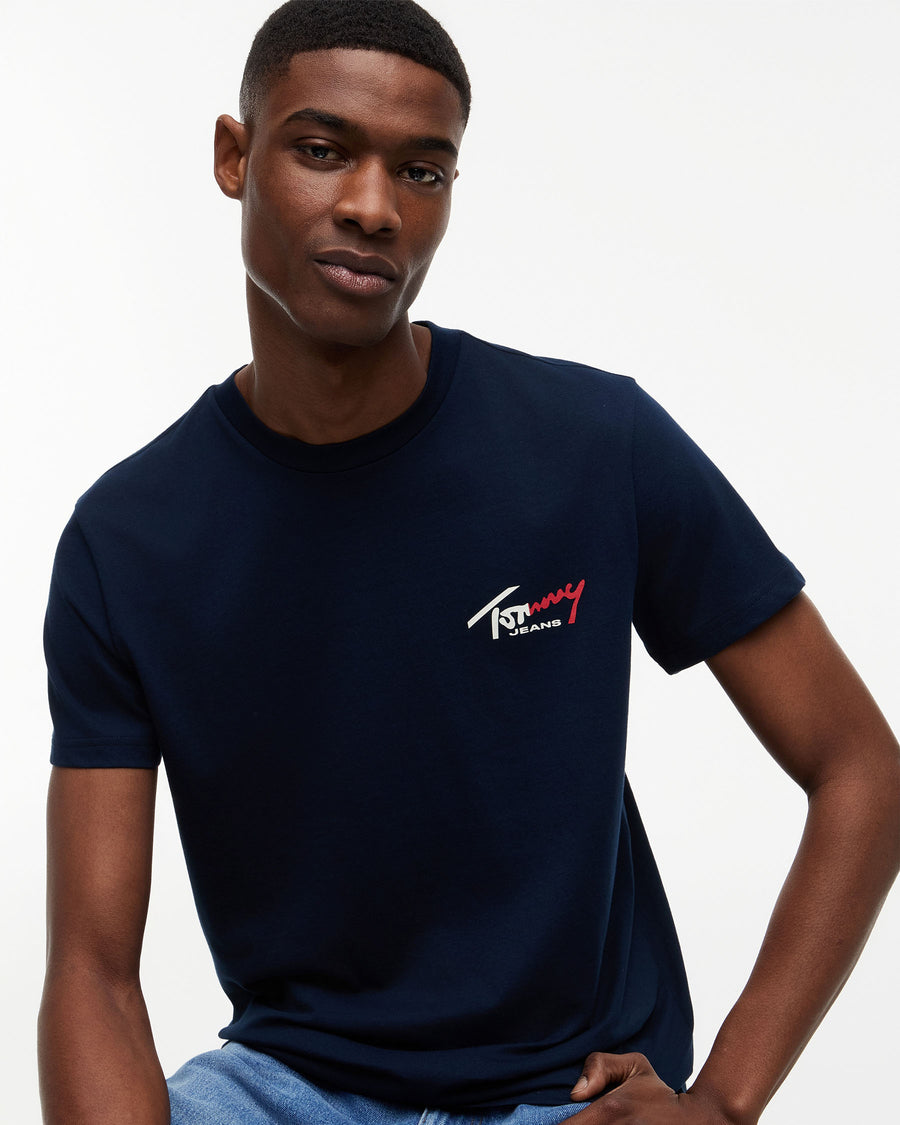 TJM SIGN CHEST TEE