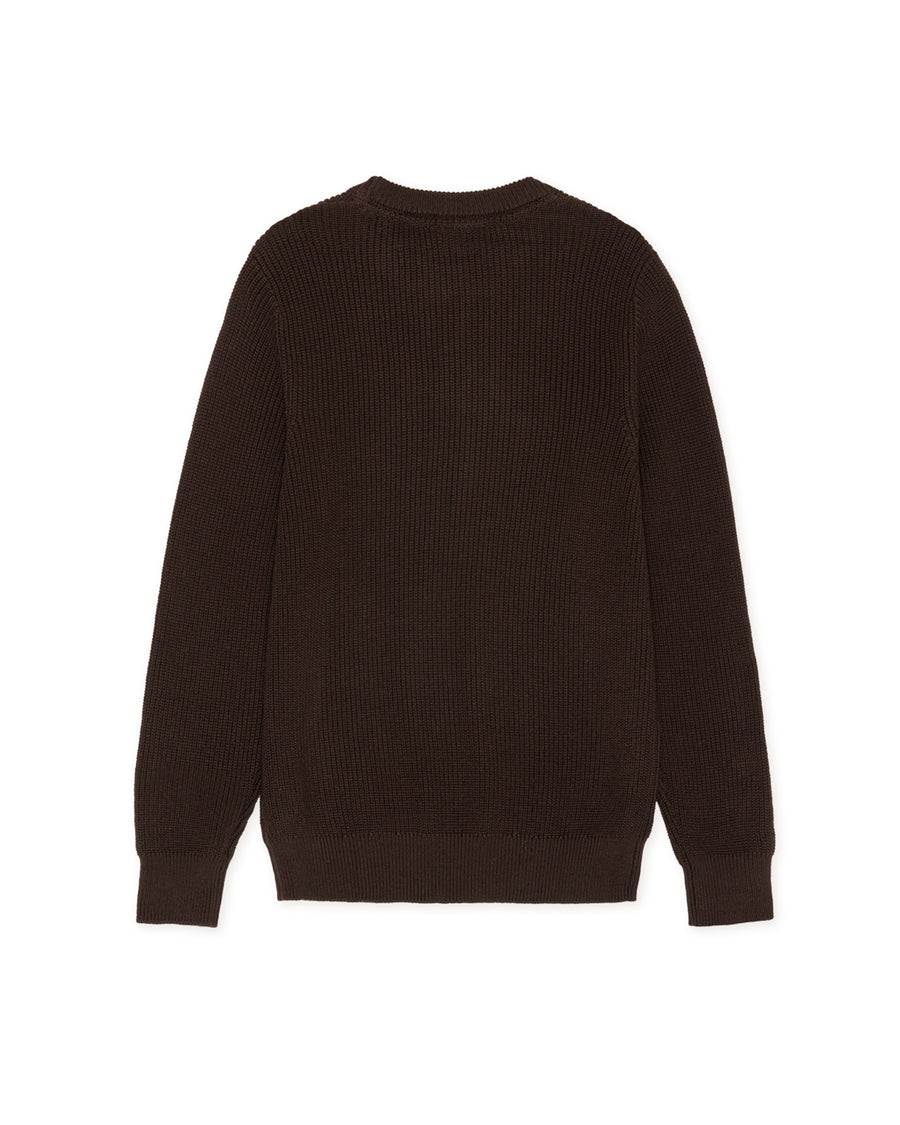 Rib Crewneck Knit