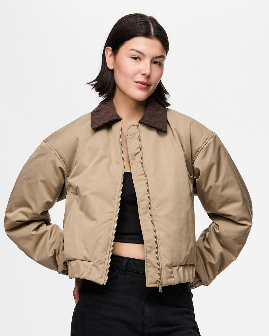 PCJORMA SHORT BOMBER JACKET