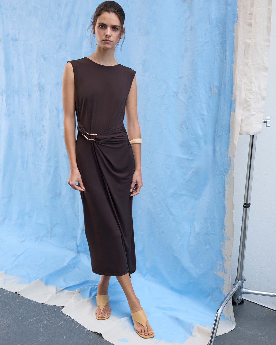 VIJUSTINE MIDI DRESS