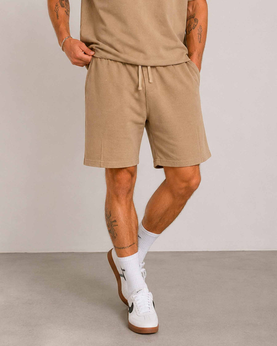 Washed Boxy Shorts