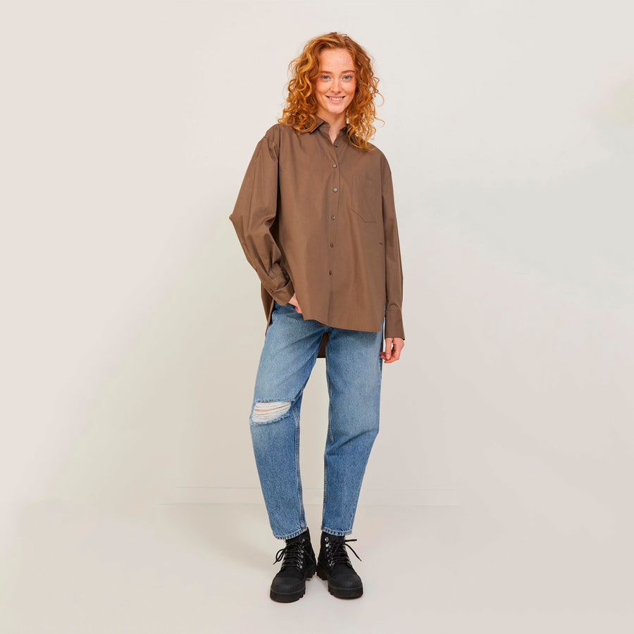 JXJAMIE RELAXED POPLIN SHIRT