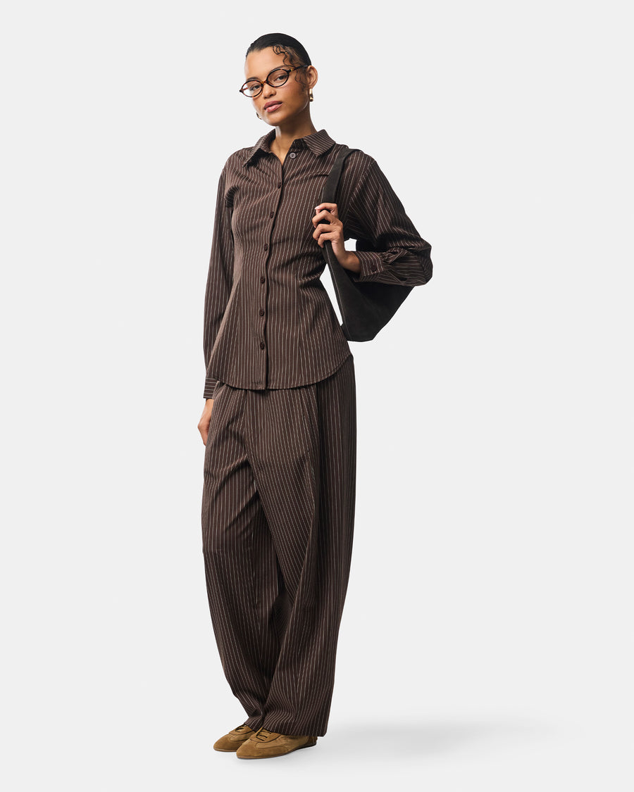 PCANJA LS FITTED SHIRT