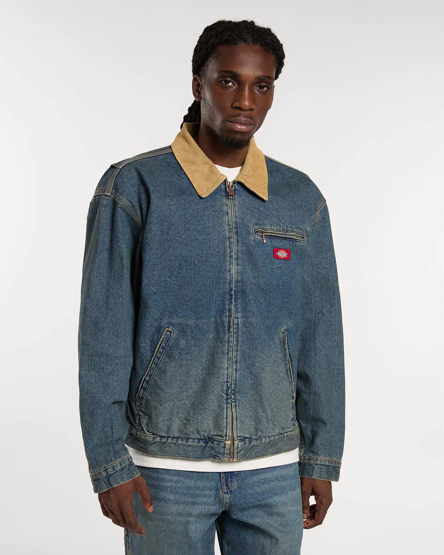 DENIM PAINTER JACKET