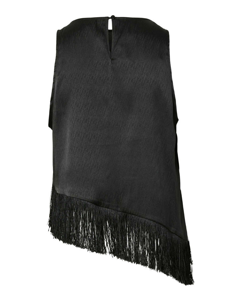 PCANNE SL FRILL TOP
