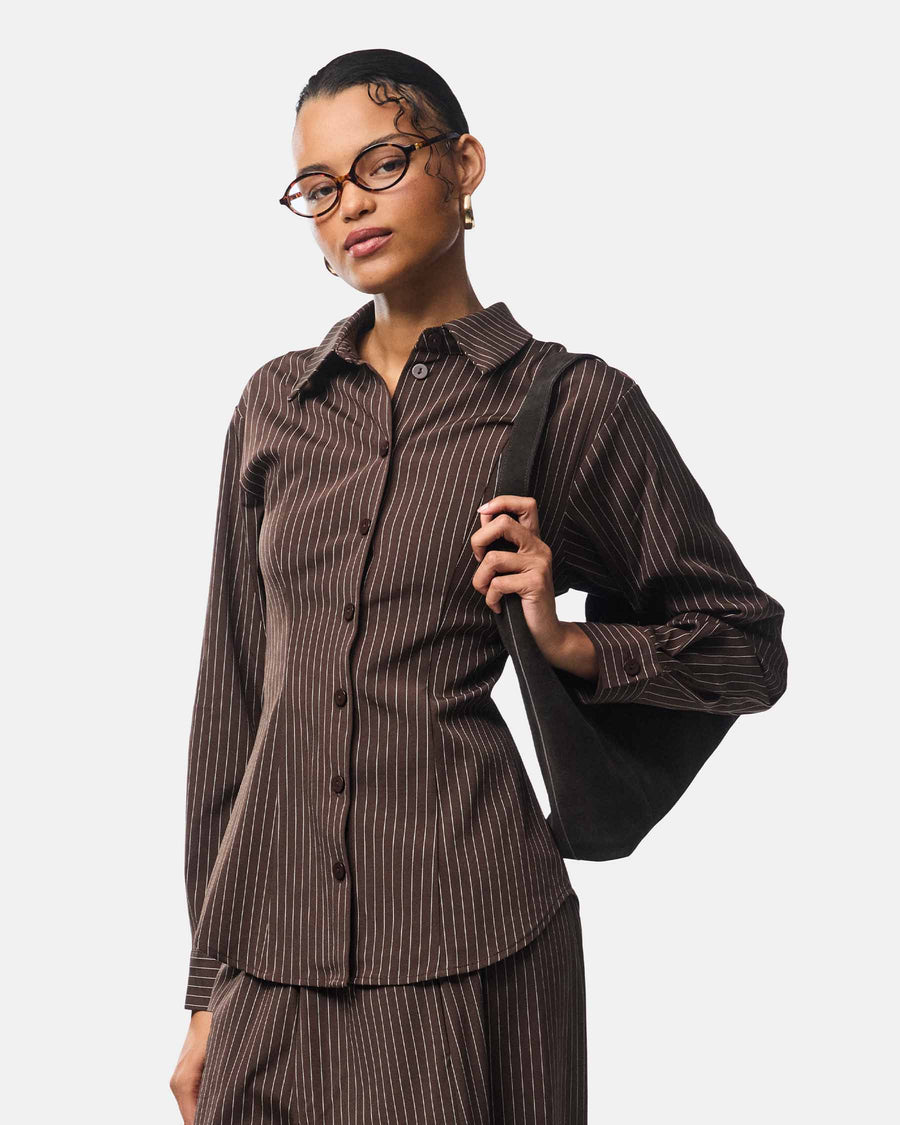 PCANJA LS FITTED SHIRT