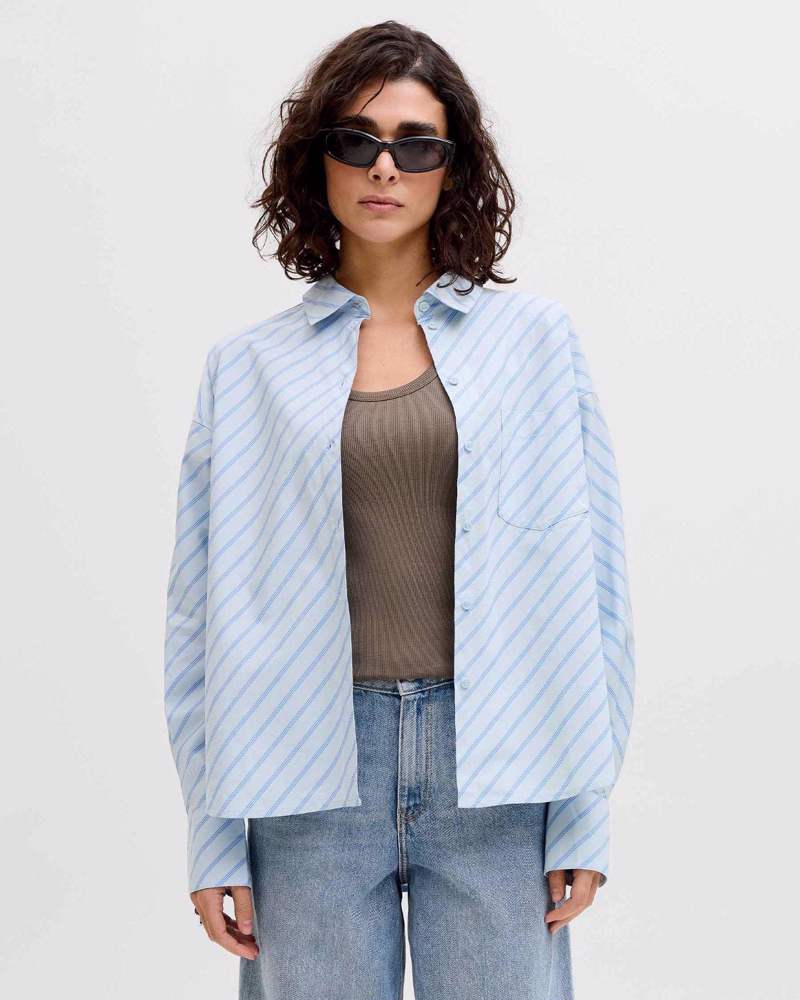 JXJAMIE RELAXED POPLIN SHIRT