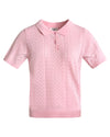 Alba ss knit polo