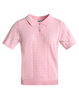 Alba ss knit polo