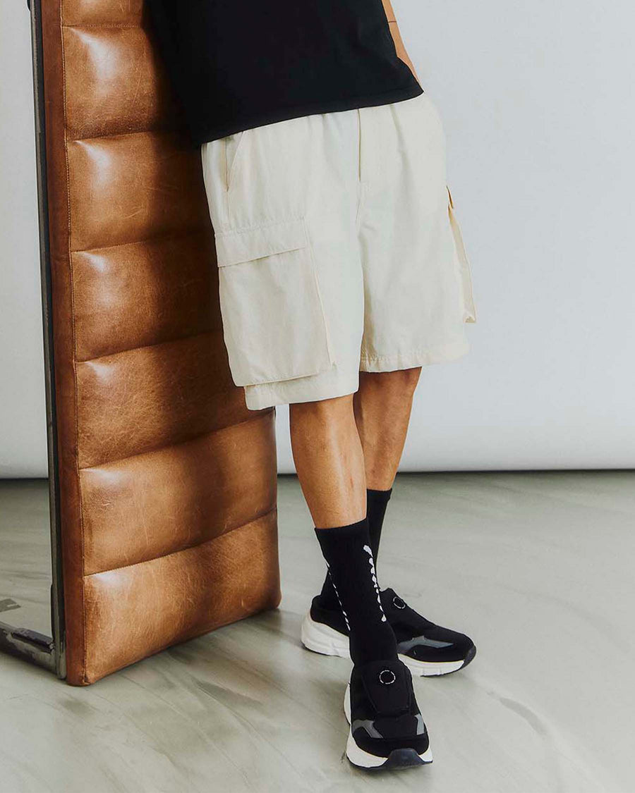 Jean cargo shorts