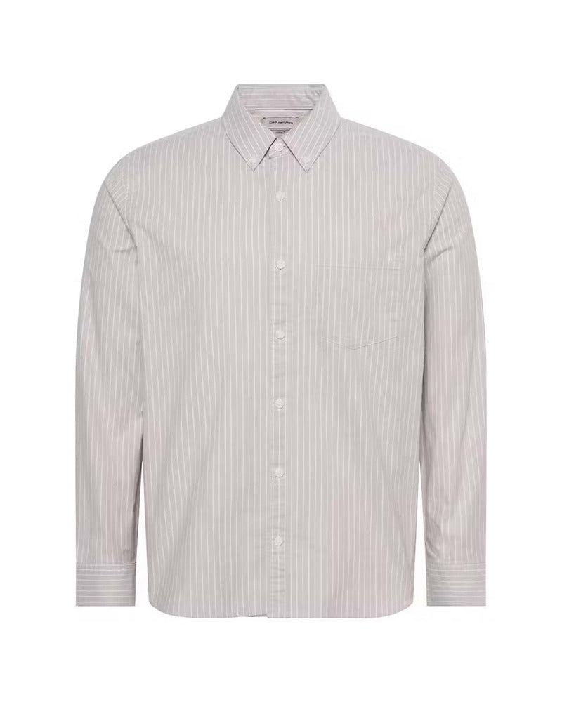 LS STRIPE OXFORD CLASSIC SHIRT