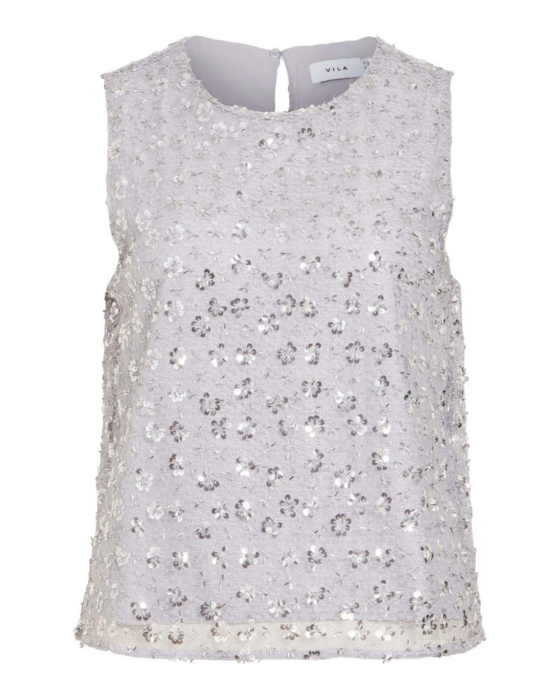 VIGLITA O-NECK S/L TOP