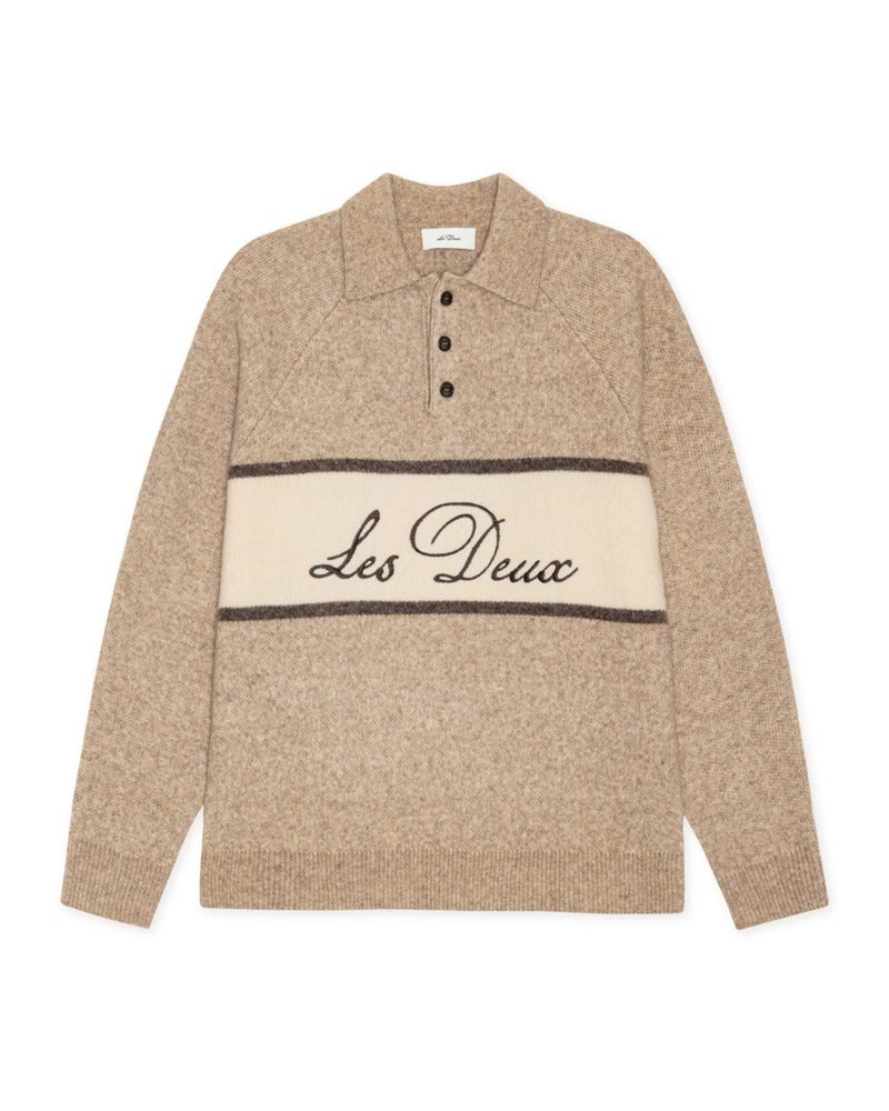 Signature Melange Knitted Polo