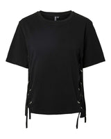 PCFENJA TIE DETAIL T-SHIRT