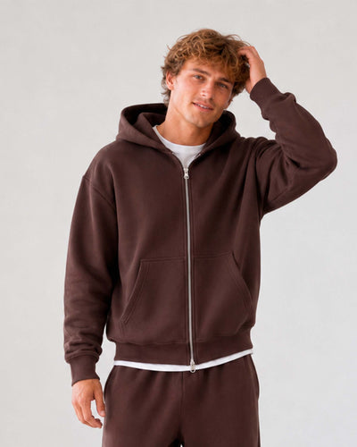 Boxy Full Zip HoodieThumbnail 