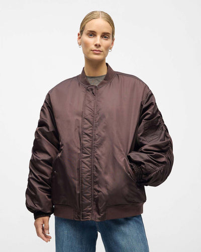 Objmary oversize bomber jacketThumbnail 