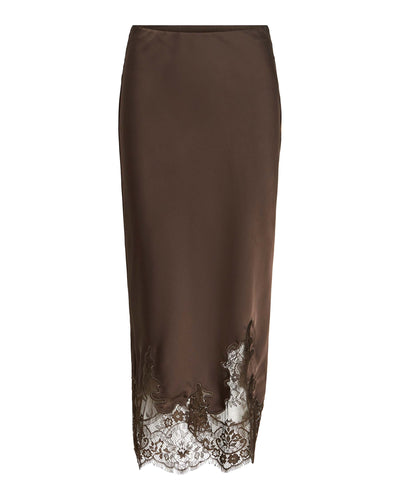 VISABEL HW MIDI LACE SKIRTThumbnail 