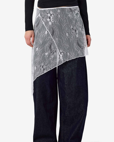 NMIDA ELASTICATED LACE SKIRTThumbnail 
