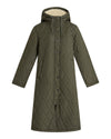 OBJAMANDA LONG QUILT COAT