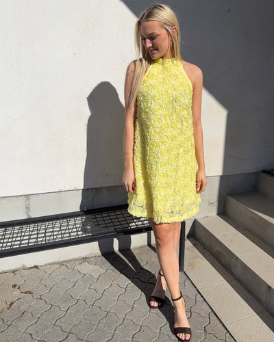 VIGLORY HALTER NECK DRESSThumbnail 