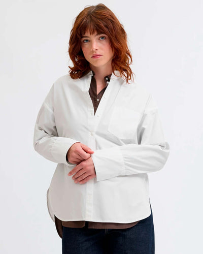 JXHENNA LS POPLIN PATCH SHIRTThumbnail 