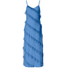 PCTWIRL FRILL MAXI STRAP DRESS