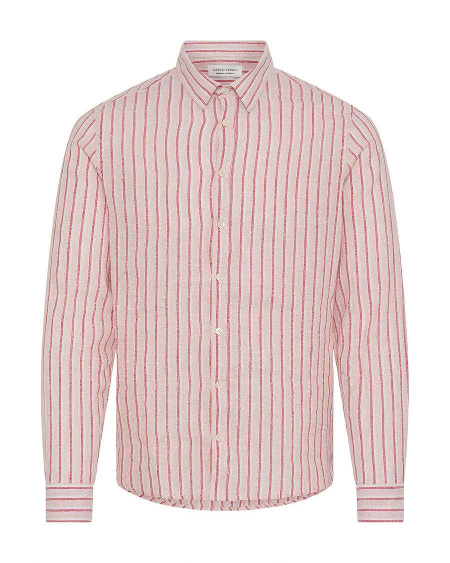 CFRISSA LS STRIPED LINEN