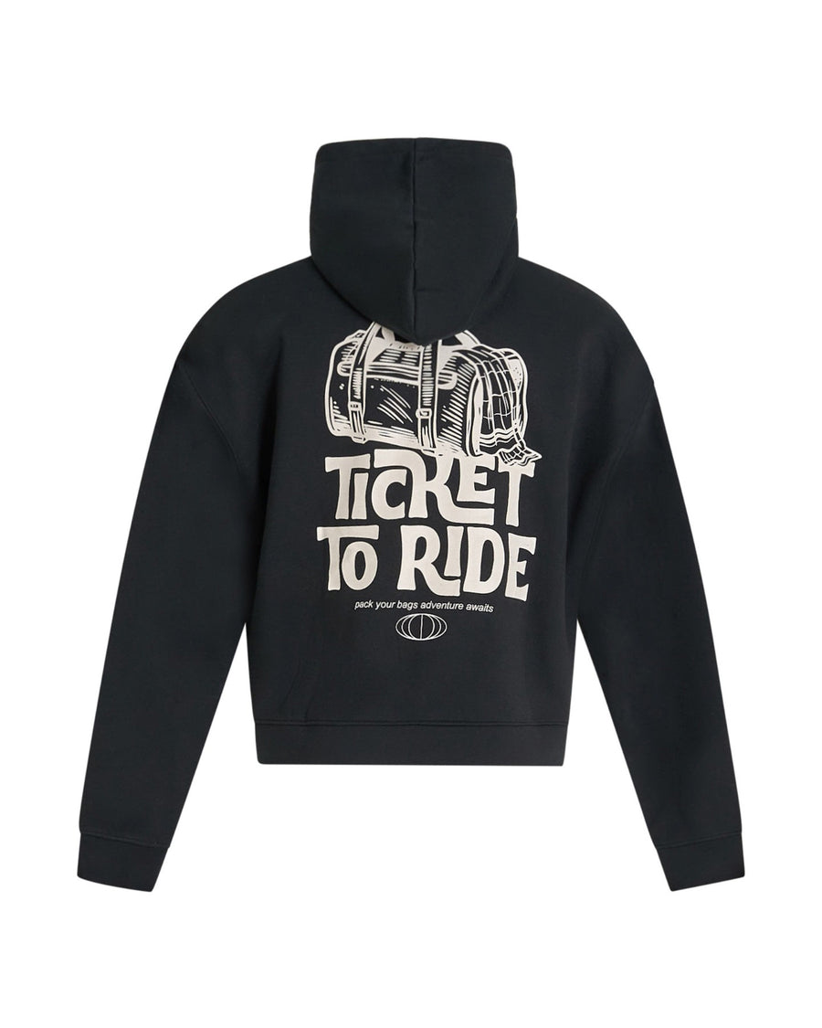 Boxy Printed Hood