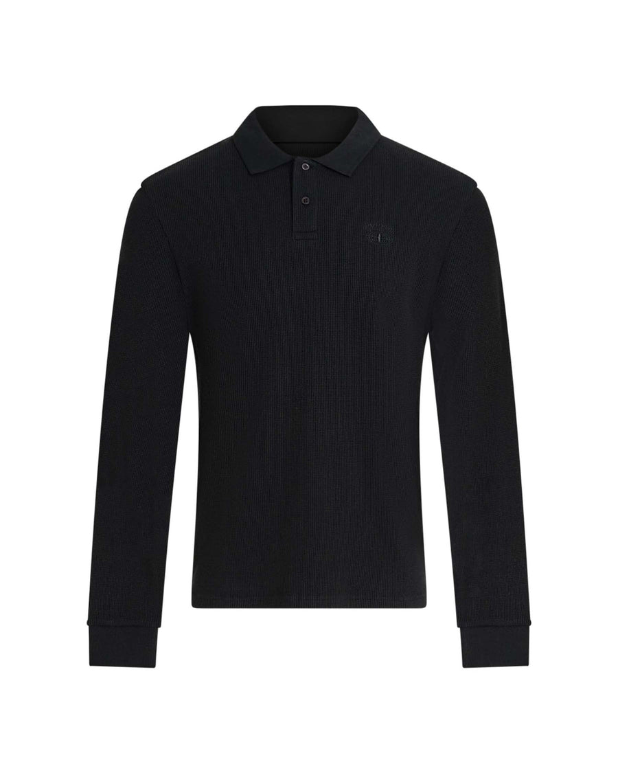 Lamine Waffle Ls Polo