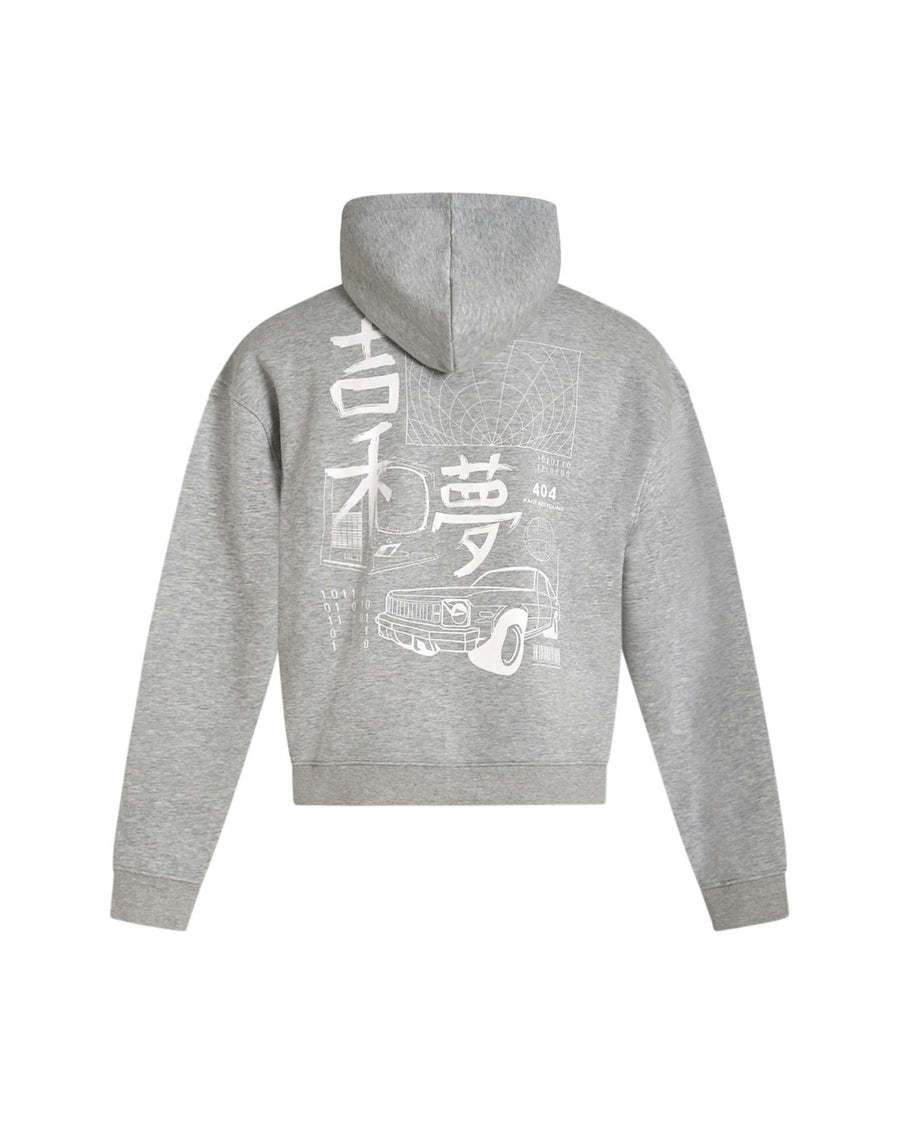 Boxy Printed Hood