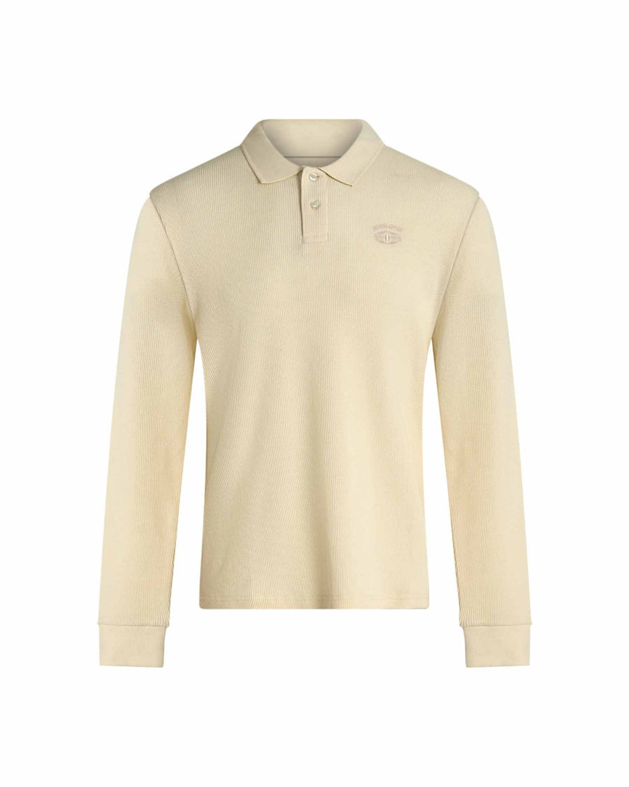 Lamine Waffle Ls Polo