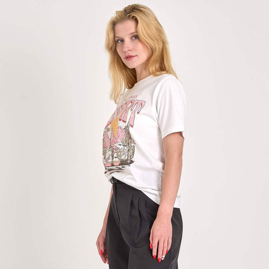 Sabine SS Printed Tee