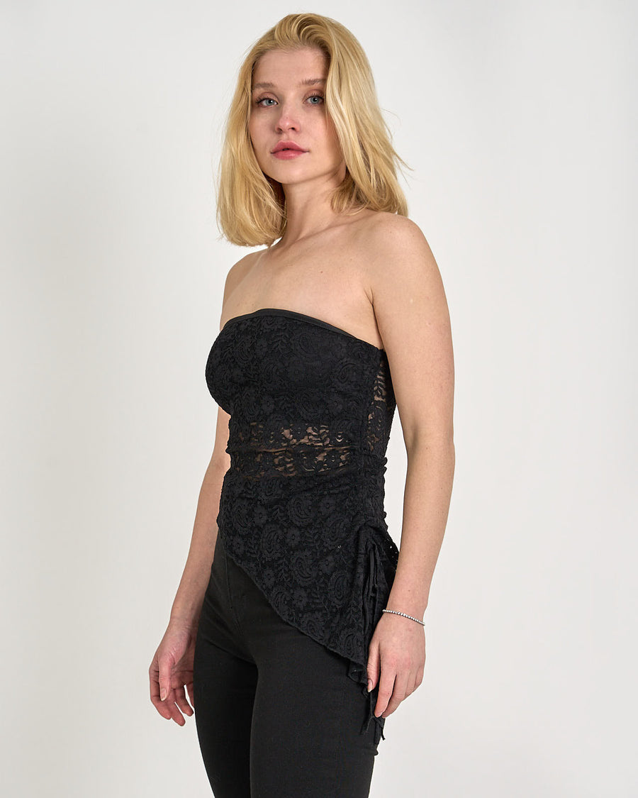 Holly bandeau lace top