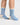 Purstripe glitter sock