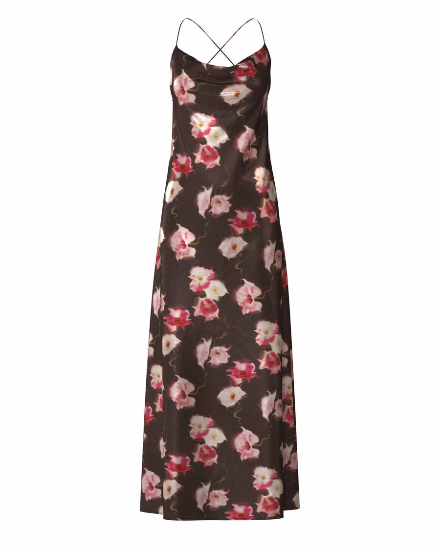 Objsally maxi slip dress