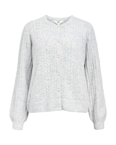 OBJFLORA KNIT BUTTON CARDIGANThumbnail 