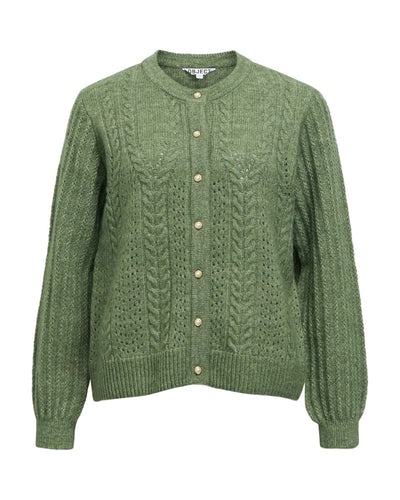 OBJFLORA LS KNIT CARDIGANThumbnail 