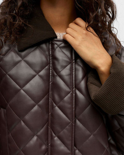 OBJJUNA L/S RE QUILTED JACKETThumbnail 