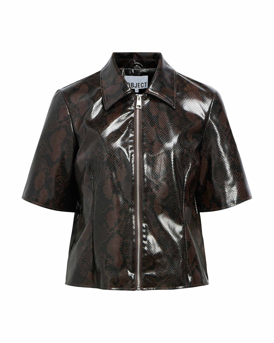 OBJEBBA S/S LO SNAKE TOP