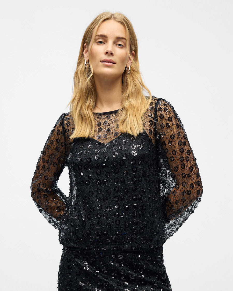 OBJMAISY L/S RE TOP
