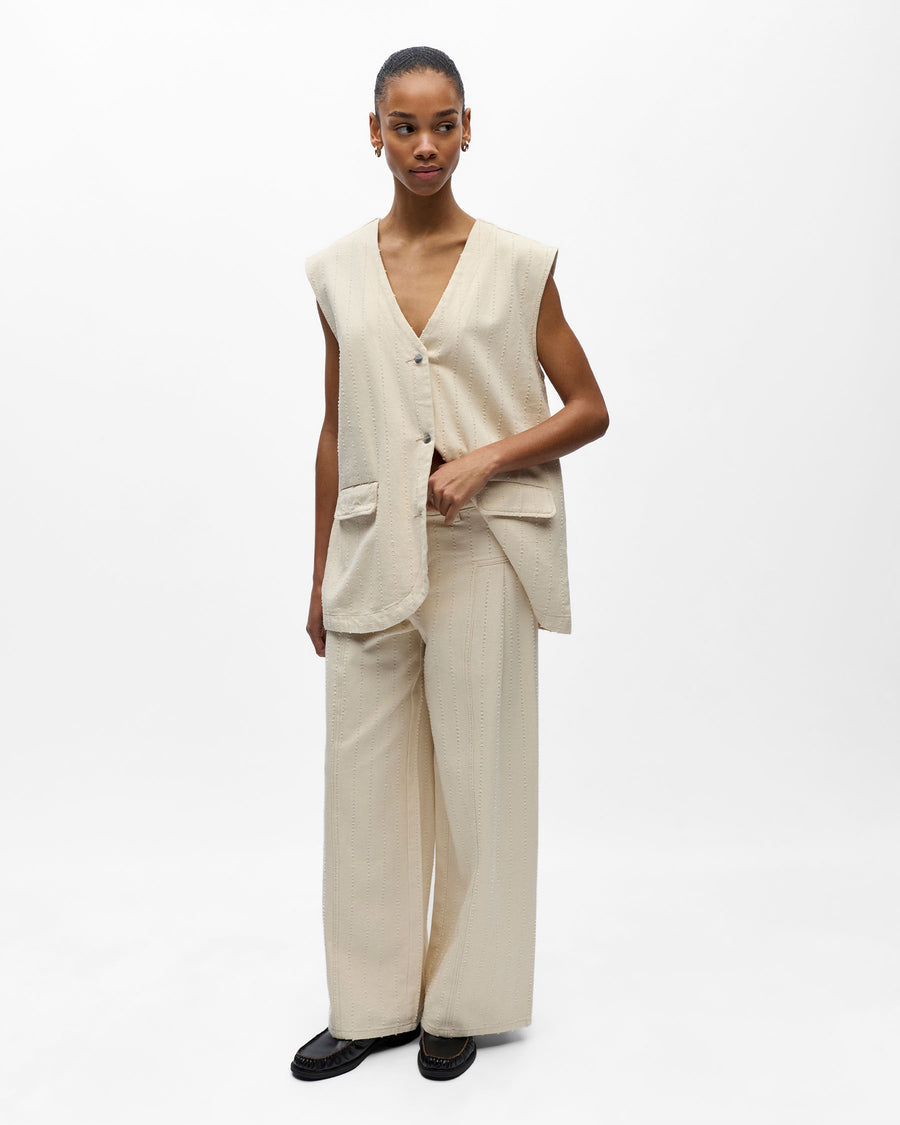 OBJBELLA BOXY S/L WAISTCOAT