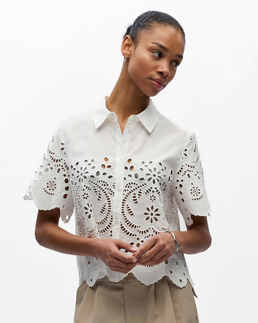 OBJELENA S/S CROP TOP