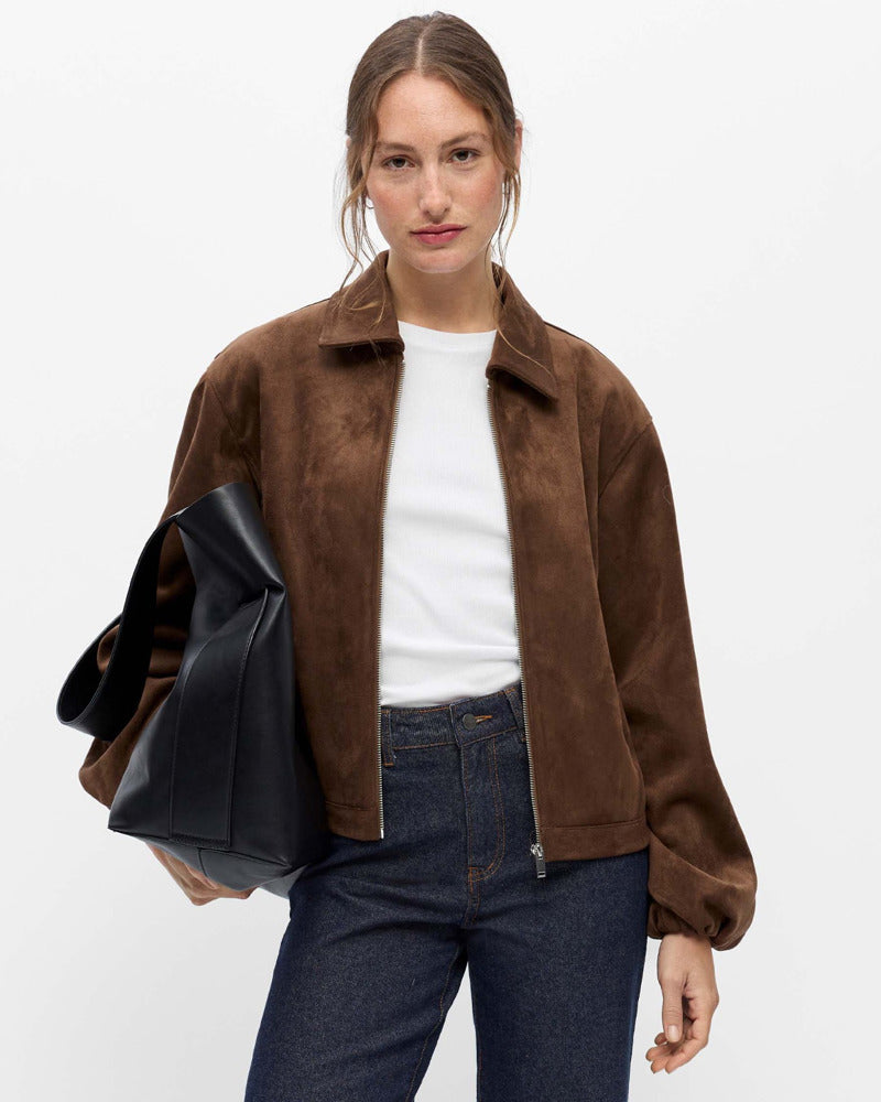 OBJDENNA L/S SHORT JACKET