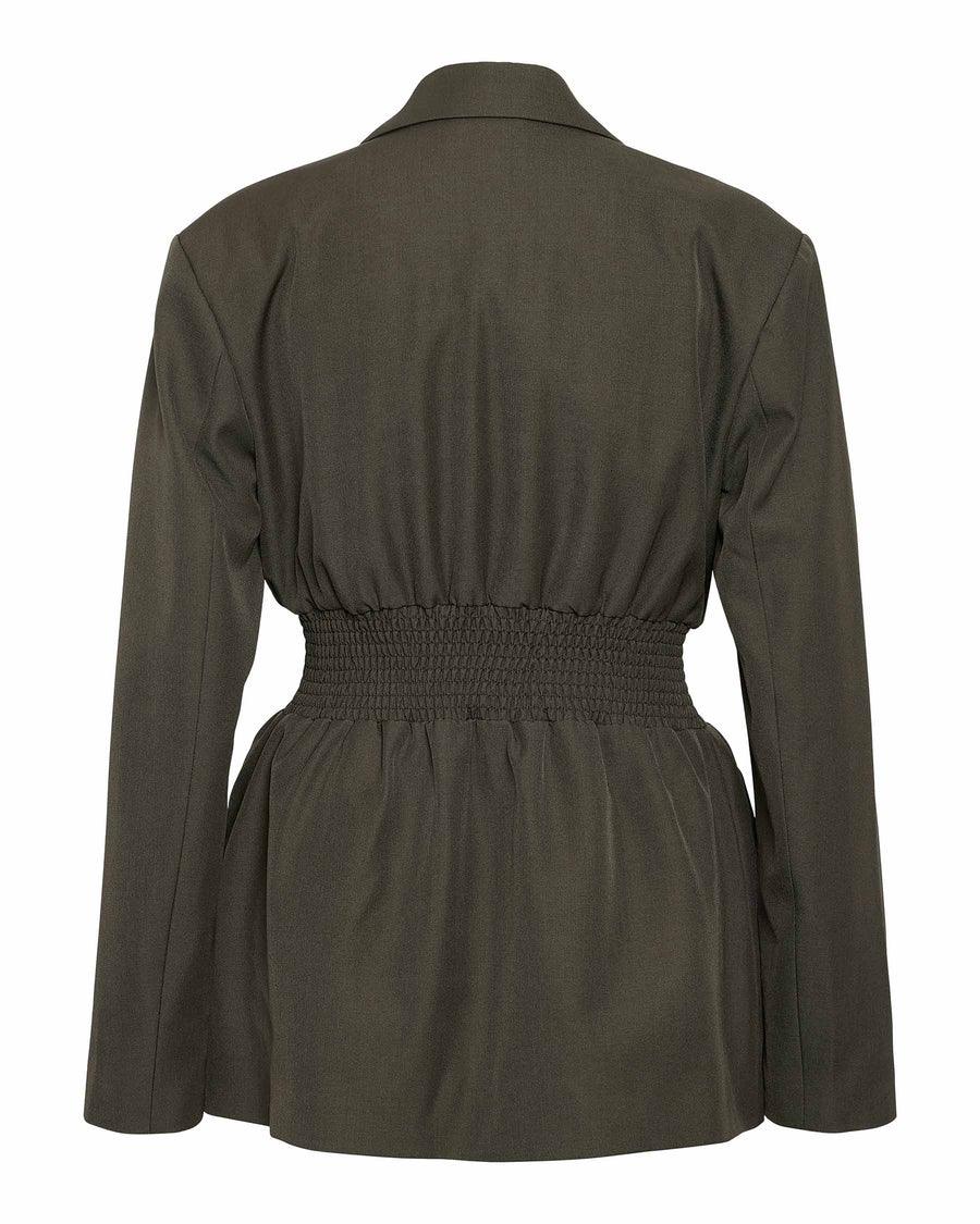 NMIRIS L/S SMOCK FITTED BLAZER