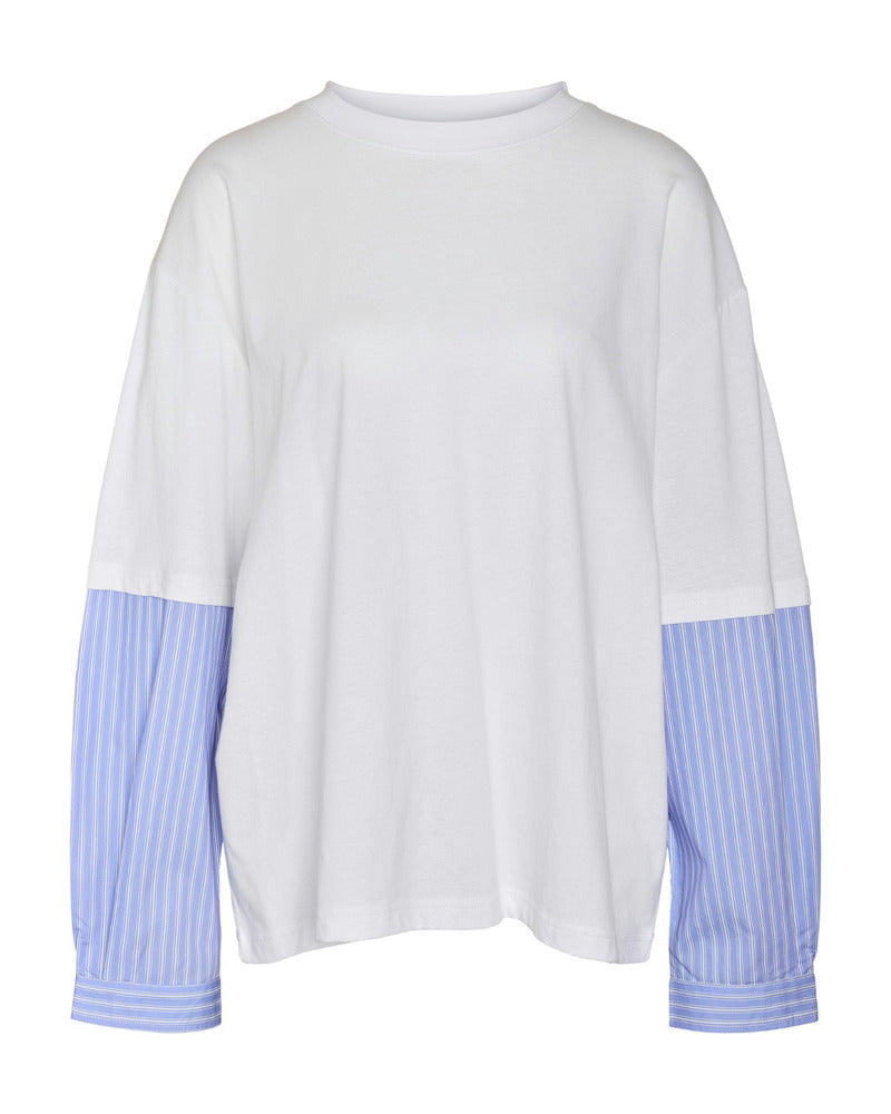 NMFREJA BELLE L/S MIX SHIRT